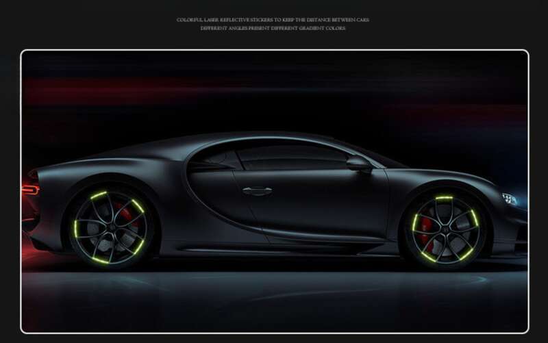 Fluorescent Car Wheels, Reflective Warning Wheel Hubs, Electric Bikes, Motorcycles, And Night Light Stickers On Bicycles_autovado.com