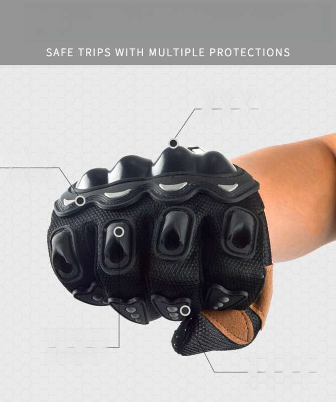 Electric Bike Riding Gloves For Men And Women, Four Seasons Fall Racing Summer Motorcycle Rider Anti Slip Gloves, Trendy_autovado.com