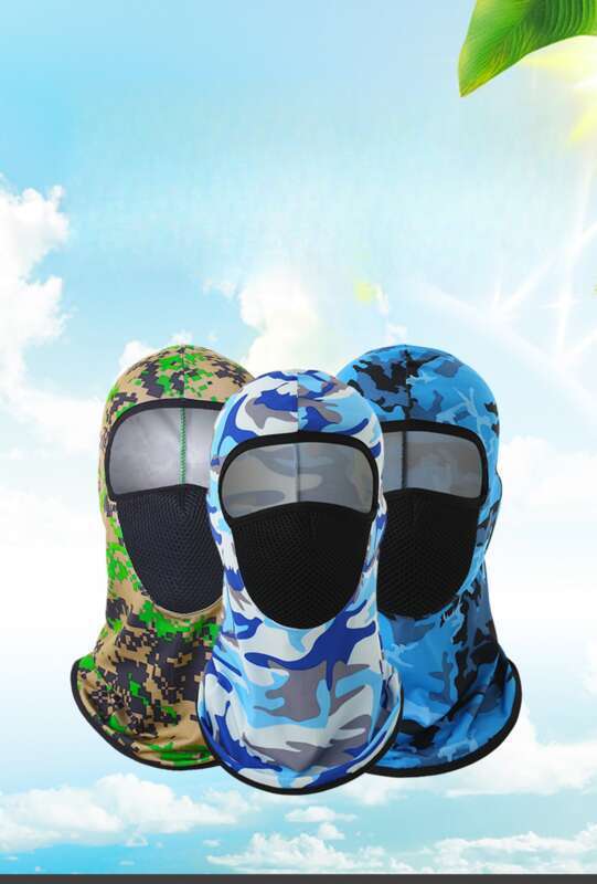 Laika Ice Silk Head Cover Sports Outdoor Cycling Breathable Windproof, Sunscreen, Dustproof Mask_autovado.com