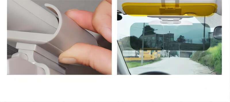 Car Anti Glare Sunshade Special Sunglasses Driver's Day And Night Dual Purpose Goggles_autovado.com