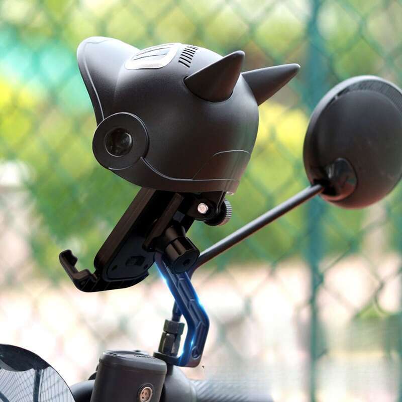 Electric Navigation Stand, Rider's Motorcycle Bike Phone Holder, Shock Resistant, Fixed, And Anti Shake_autovado.com