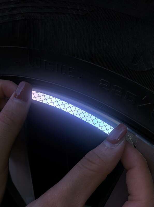 Fluorescent Car Wheels, Reflective Warning Wheel Hubs, Electric Bikes, Motorcycles, And Night Light Stickers On Bicycles_autovado.com
