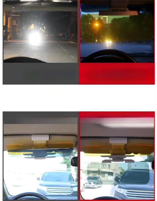Car Anti Glare Sunshade Special Sunglasses Driver's Day And Night Dual Purpose Goggles_autovado.com