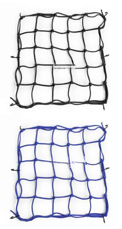 Motorcycle Mesh Fuel Tank Helmet, Fixed Mesh, Luggage Bag, Elastic Night Reflective Strap, Tying Rope, Rear Seat_autovado.com