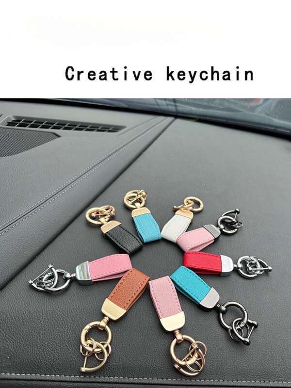 Minimalist, Mini, Fresh Car Pendant, Creative, Personalized, Exquisite, Men's And Women's Keychain Rings, Small Gifts_autovado.com