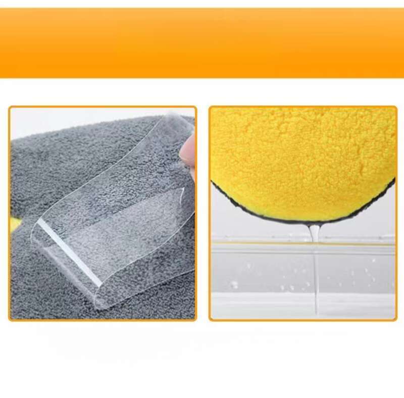 Coral Wash, Bear Paw Gloves, Wiping Cloth, Wash Towel, Double-sided Velvet Thickened Car Cleaning And Beauty Tools_autovado.com