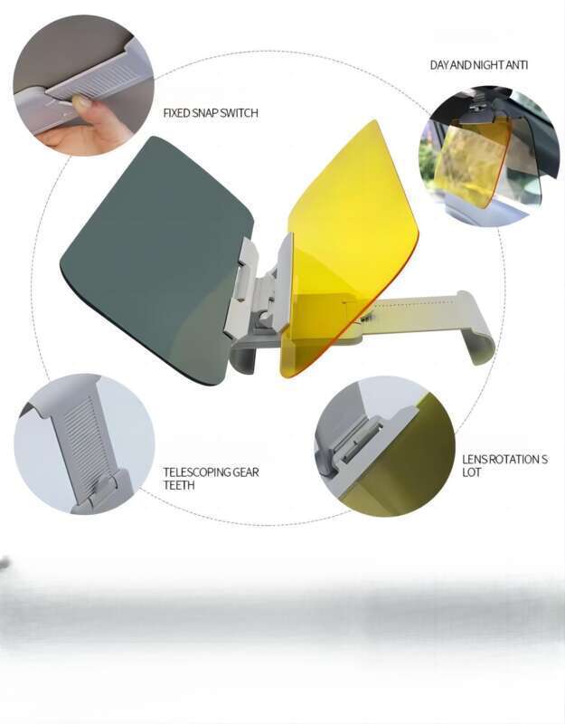 Car Anti Glare Sunshade Special Sunglasses Driver's Day And Night Dual Purpose Goggles_autovado.com