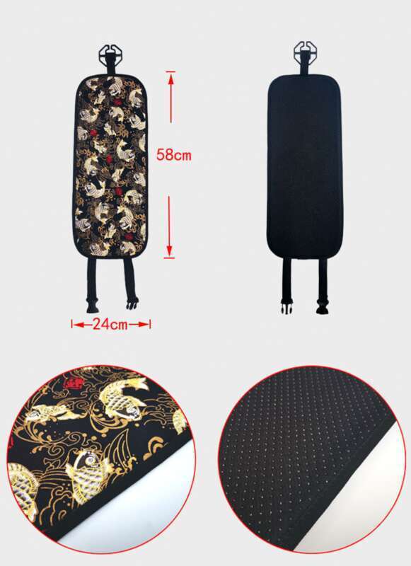 Universal Woven Satin Middle Cushion, Personalized And Creative Chinese Embroidery Rear Seat Decorative Cushion_autovado.com