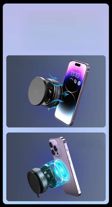 Vacuum Navigation Vehicle Holder K009 Magnetic Vacuum Suction Cup_autovado.com