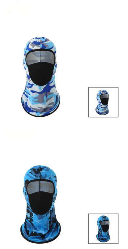 Laika Ice Silk Head Cover Sports Outdoor Cycling Breathable Windproof, Sunscreen, Dustproof Mask_autovado.com