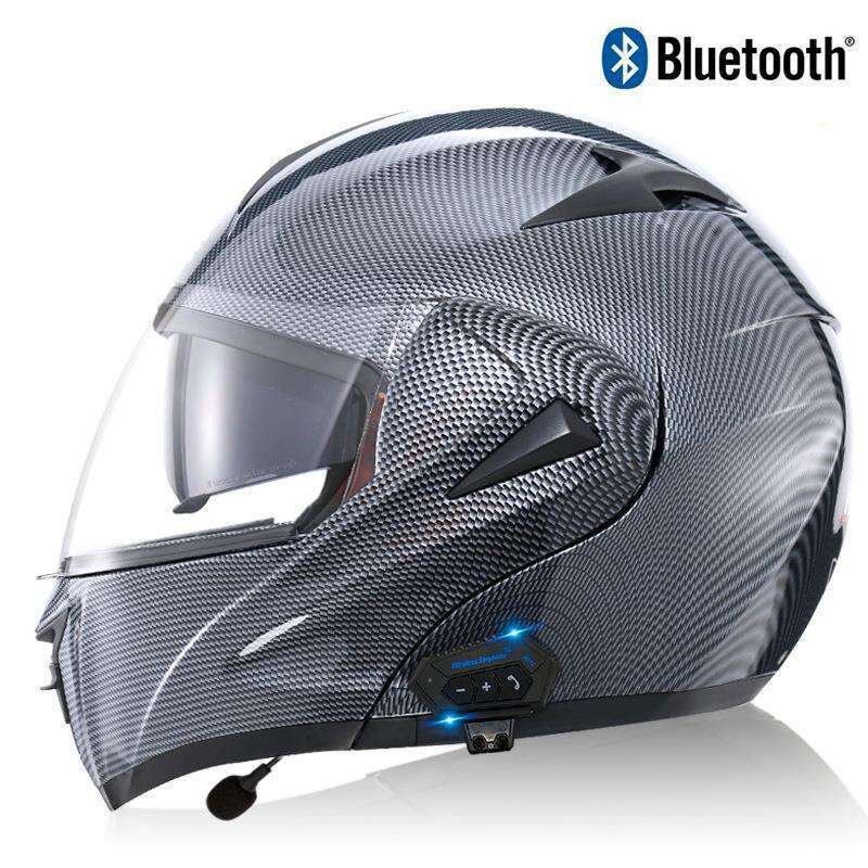 Specially Designed VIRTUE Electric Motorcycle Bluetooth Men's Exposed Helmet, Running Helmet Can Be Made Into New_autovado.com