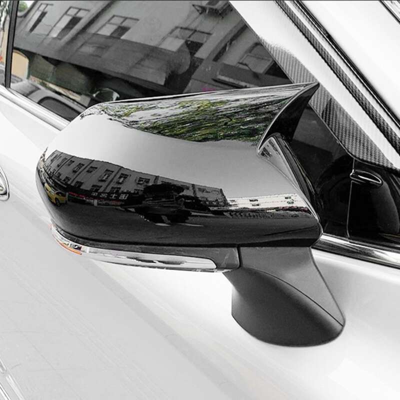 Suitable For Camry Cow Horn Rearview Modification, Dragon Replacement Decoration, Reverse Mirror Cover_autovado.com