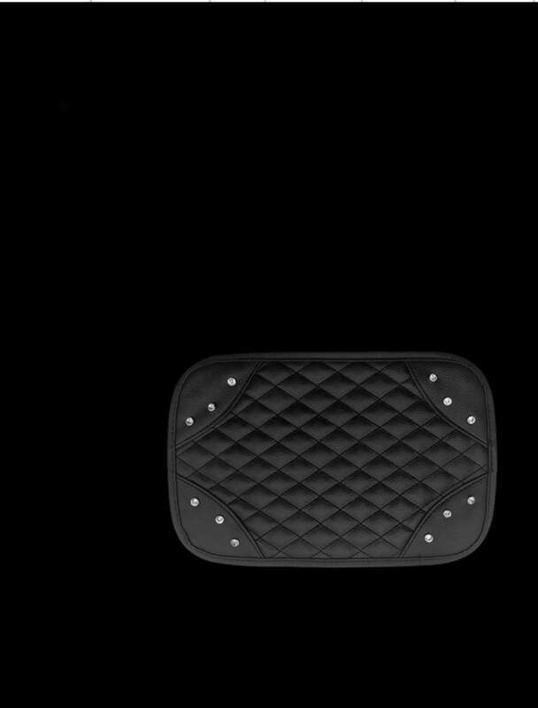 Car With Diamond Inlay, Central Box Anti Slip Pad, Car Universal Interior Armrest Cover Protective Pad_autovado.com