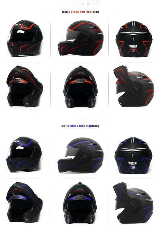 Specially Designed VIRTUE Electric Motorcycle Bluetooth Men's Exposed Helmet, Running Helmet Can Be Made Into New_autovado.com