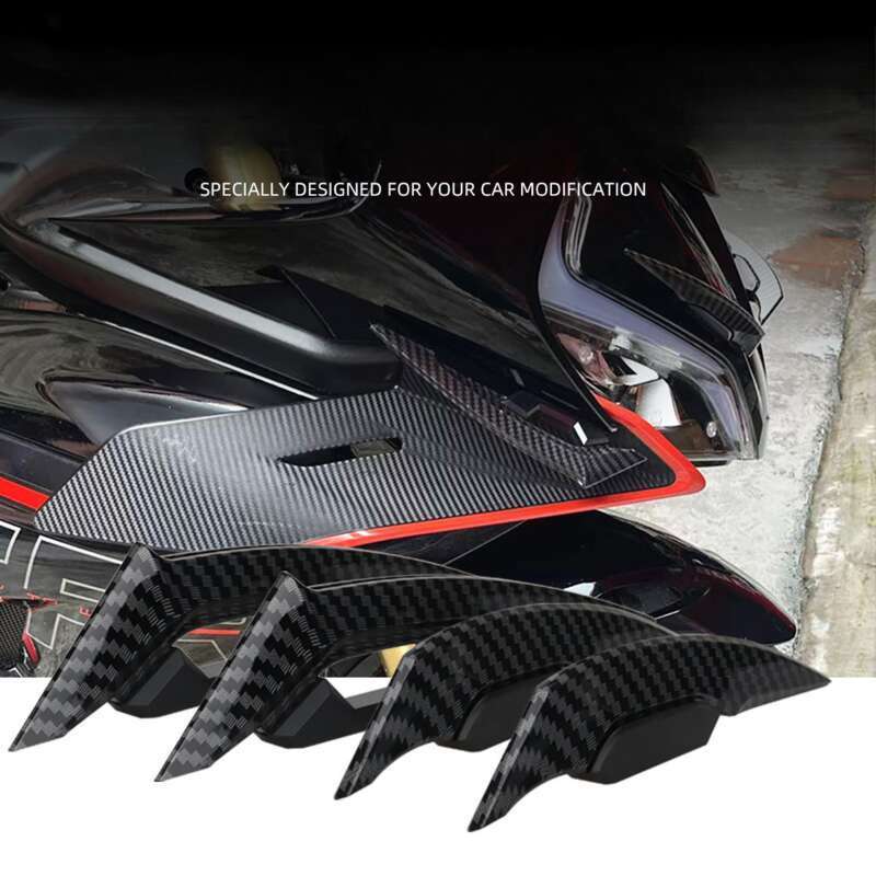 Motorcycle Scooter Modification Accessories, Electric Vehicle Body Decoration, Fixed Wing Blade, Anti Scratch Claw_autovado.com